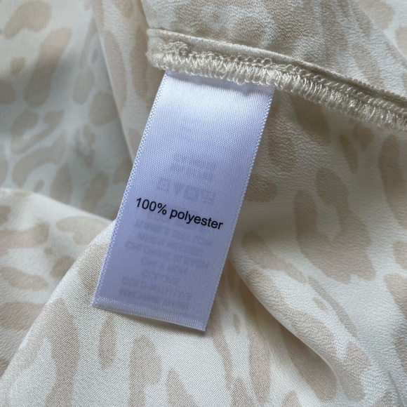 NWT Maurices Delton Leopard Zipper Back Tank, Size XS, Casual Summer Date Night - Picture 5 of 7